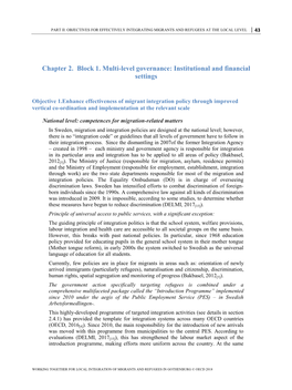 Chapter 2. Block 1. Multi-Level Governance: Institutional and Financial Settings