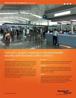 Vietnam Border Management > Case Study