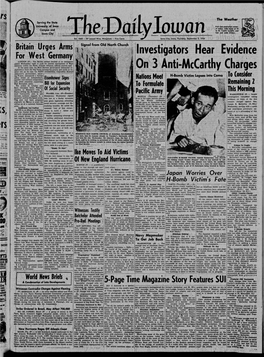 Daily Iowan (Iowa City, Iowa), 1954-09-02
