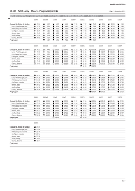 11.111 Petit-Lancy - Chancy - Pougny (Ligne K) État: 5