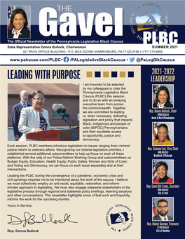 PLBC Spring-Summer 2021 Newsletter