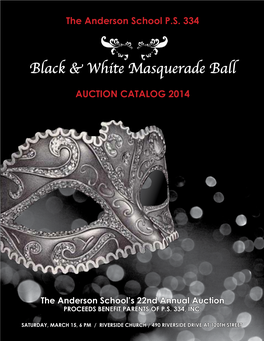 Black & White Masquerade Ball