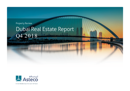 Dubai Real Estate Report Q4 2018