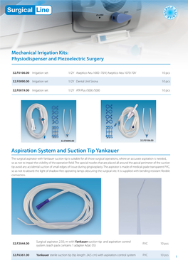 Aspiration System and Suction Tip Yankauer