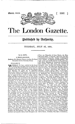 London Gazette
