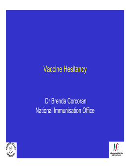 Vaccine Hesitancy