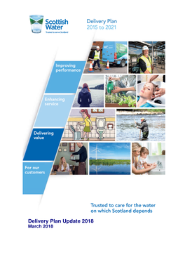 Delivery Plan Update 2018 March 2018