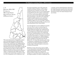 2.0 Boston MA-NH Primary Metropolitan Statistical Area