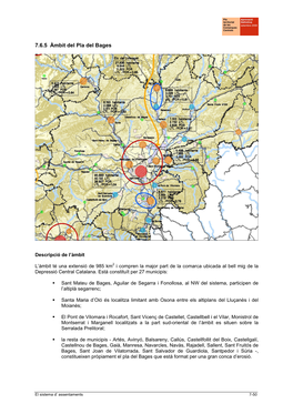 7.6.5 Àmbit Del Pla Del Bages