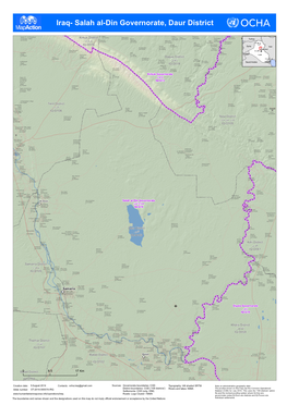 Iraq- Salah Al-Din Governorate, Daur District