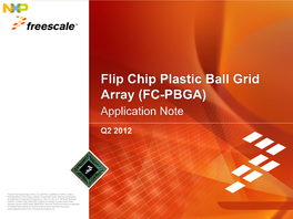 FC-PBGA, Flip Chip Plastic Ball Grid Array