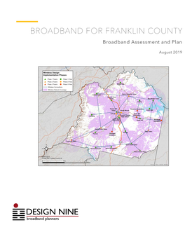 DESIGN NINE Broadband Planners TABLE of CONTENTS