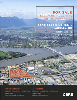 9930 197Th Street, Langley, Bc Port Kells Industrial Area