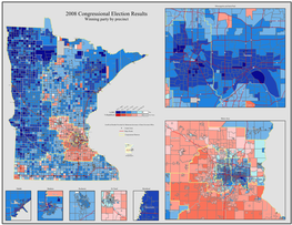 2008 Congressional Election Results Erik Paulsen a N O K a 100 ³ ±