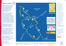 MAGHERAFELT Alternative the Walk Safest and Most Effective Can Be Divided Into Forms of Physical Activity