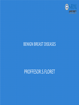 Benign Breast Diseases1