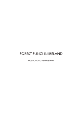 Forest Fungi in Ireland