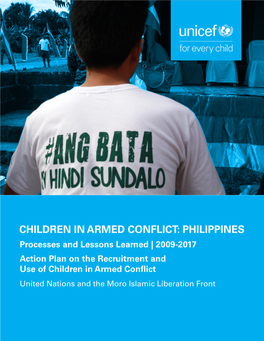 Children in Armed Conflict: Philippines