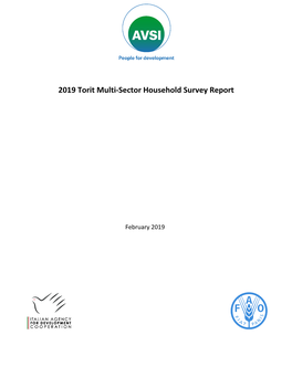 2019 Torit Multi-Sector Household Survey Report
