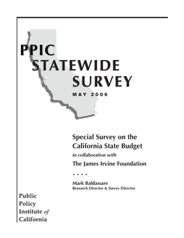 Statewide Ppic Survey Survey