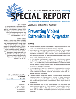 Preventing Violent Extremism in Kyrgyzstan