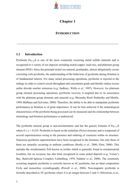 The Mineralogy and Crystallography of Pyrrhotite