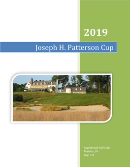 Joseph H. Patterson Cup