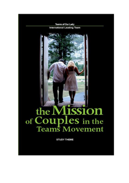 The Mission of Couples in the Teams Movement