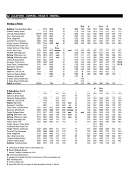 GUILDFORD - DORKING - REIGATE - REDHILL from 20Th September 2021