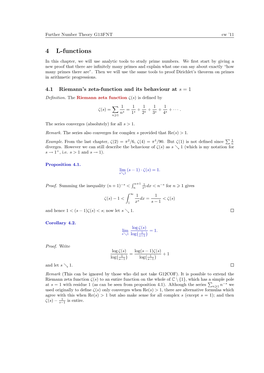 4 L-Functions