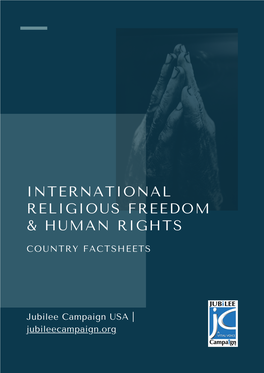 International Religious Freedom & Human Rights