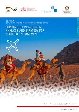 JORDAN's Tourism Sector Analysis and Strategy For