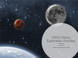 JAXA's Space Exploration Activities