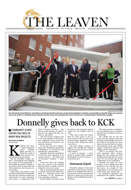 Donnelly Gives Back to KCK Future of Kansas City, Kan