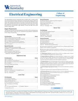 Electrical Engineering Engineering