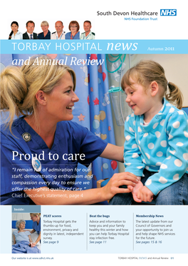 Torbay Hospital News and Annual Review Autumn 2011 Edition