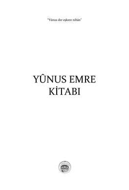 Yûnus Emre Kitabi | 1