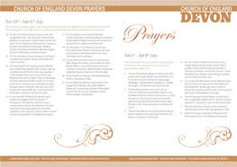 Church of England Church of England Devon Prayers