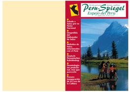 Peru-Spiegel Espejo Del Perú Agosto 2003 · N° 86 · S