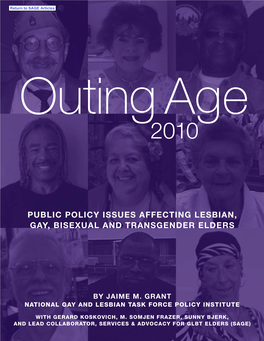 Public Policy Issues Affecting Lesbian, Gay, Bisexual and Transgender Elders