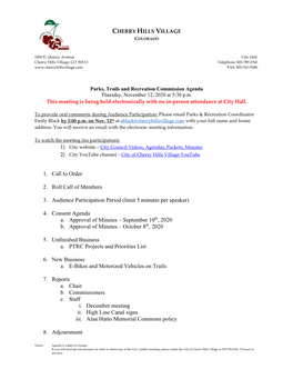 City Council Agenda