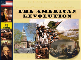 The American Revolution