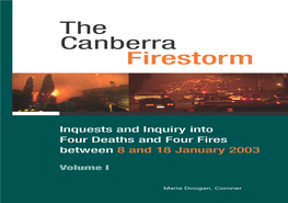 The Canberra Firestorm