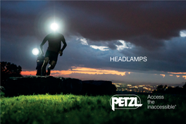 HEADLAMPS Northen Lights in Norway © 2019 - Petzl Distribution - Pascal Touraine CONTENTS