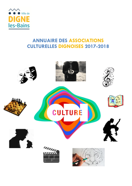Annuaire Des Associations Culturelles Dignoises 2017-2018