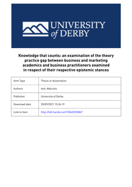 University of Derby