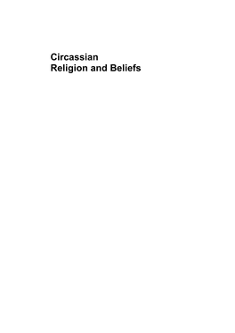 Circassian Religion.Pdf