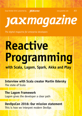 Reactive Programming with Scala, Lagom, Spark, Akka and Play