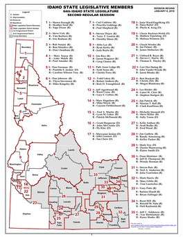 Idaho State Legislative Members
