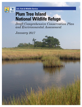 Plum Tree Island National Wildlife Refuge Draft Comprehensive Conservation Plan and Environmental Assessment January 2017 Front Cover: Salt Marsh Jeff Brewer/USACE